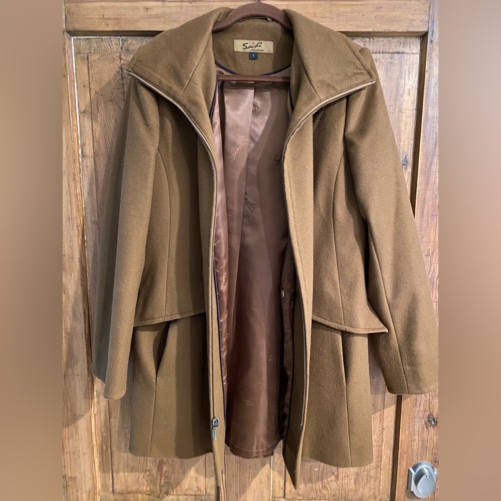 Vintage Sachi Wool Coat - Women Size Large